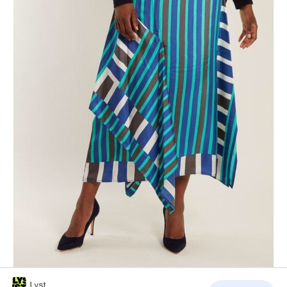 DVF Saxon Silk Maxi Skirt - Picture 3 of 9